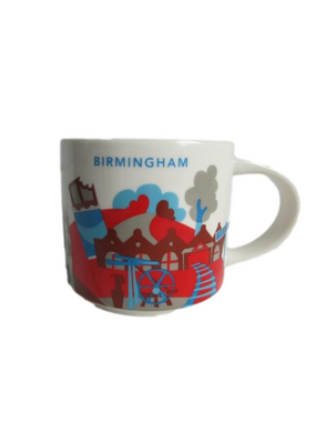 Starbucks Birmingham England You Are Here Collection Coffee Mug 14 oz